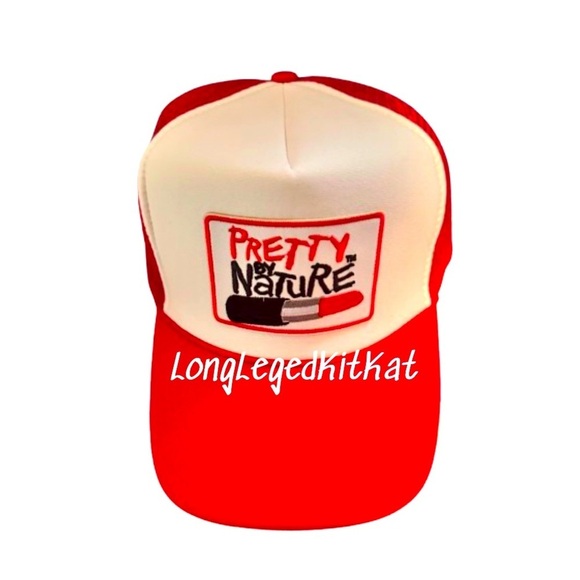 LongLegedKit Accessories - ‼️SOLD OUT‼️PRETTY BY NATURE ADJUSTABLE STRAP  MESH TRUCKER HATS NEW